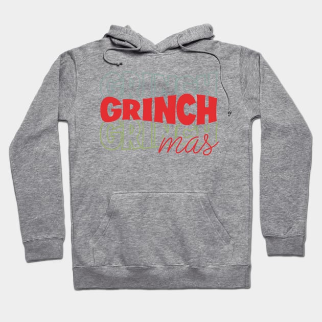 grinchmas Hoodie by MZeeDesigns